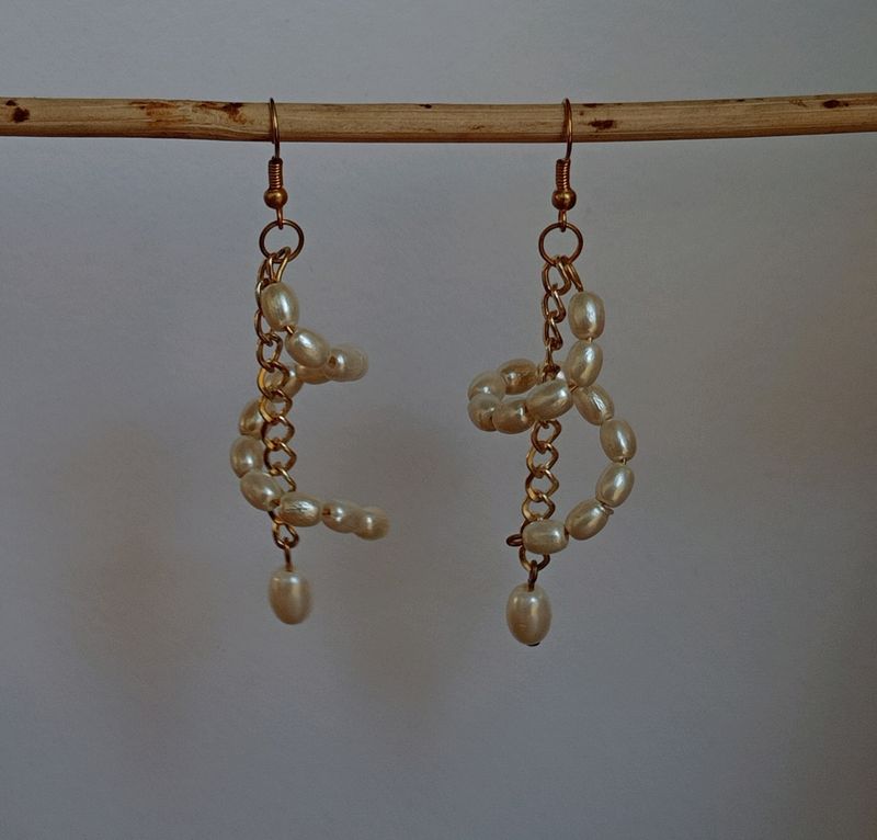 Classic Rose Gold Earrings.