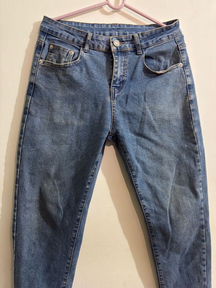 Stylish Blue Denim Jeans