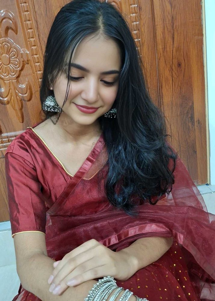 Maroon lehenga choli❤️