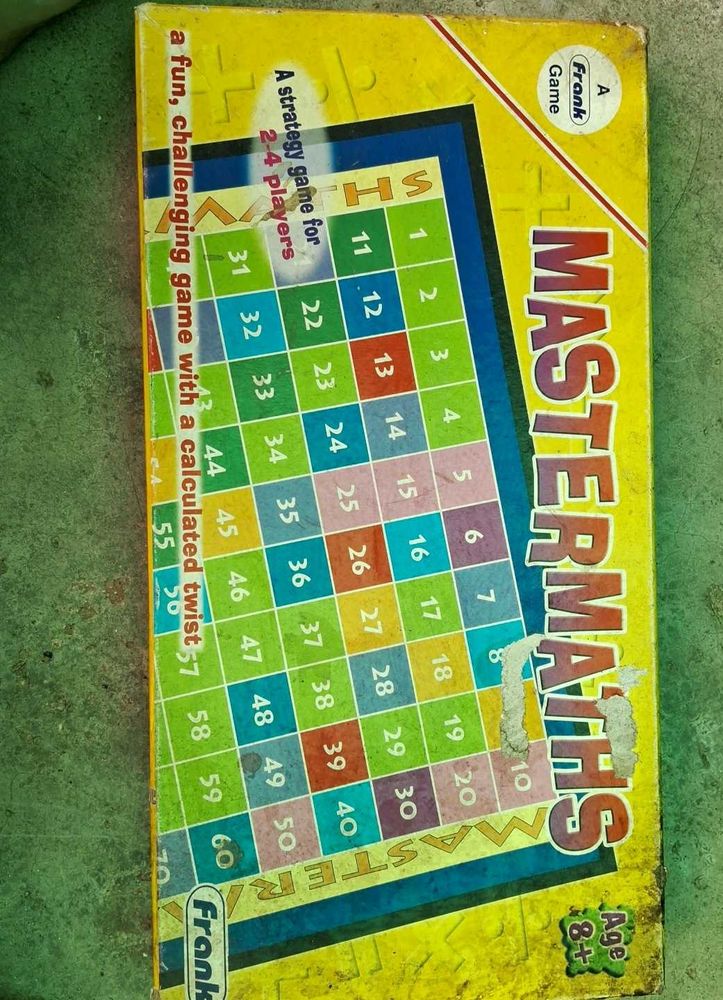 Master Maths Board Game