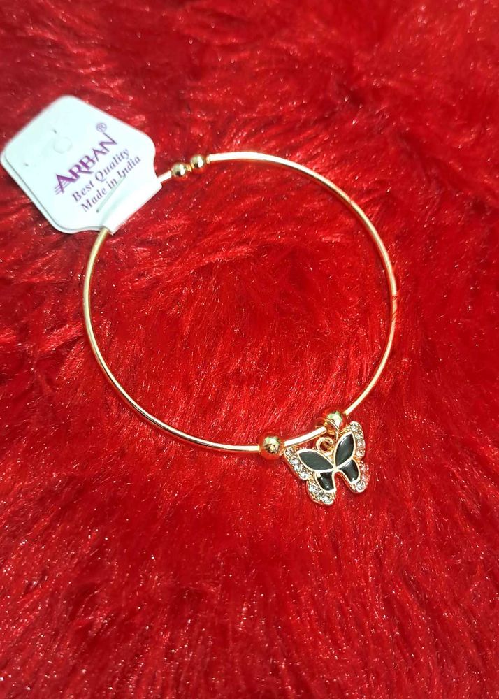 Butterfly Charm Bangle