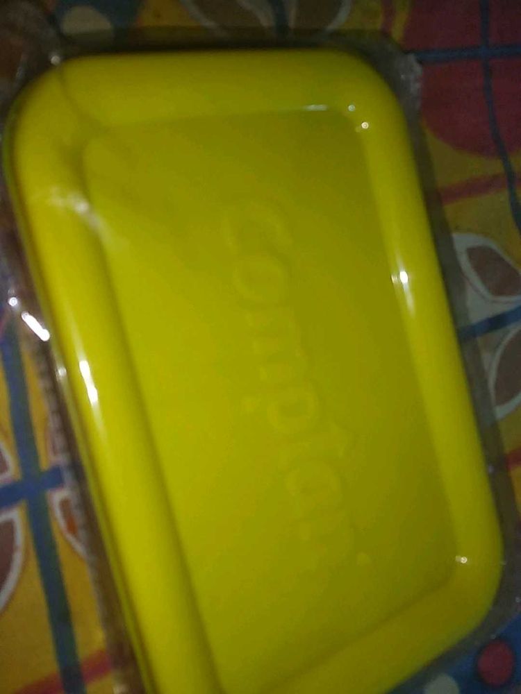 Yellow Food Container, Tiffin Box