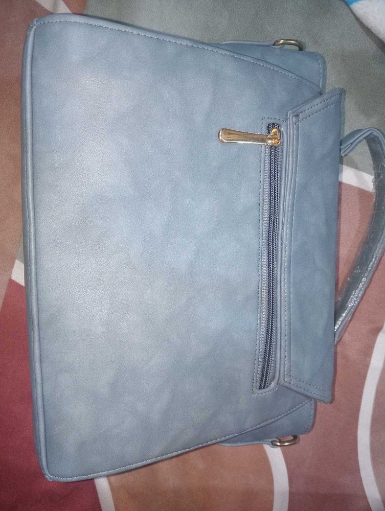 Light Peacock Colour Sling Bag