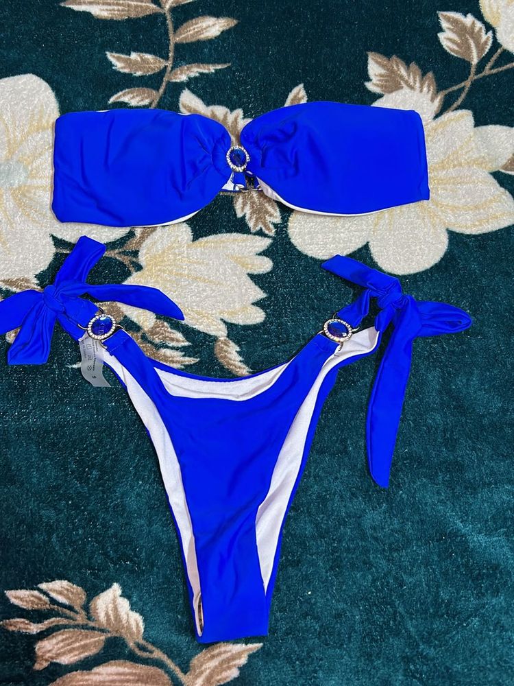 Royal Blue Bikini Set