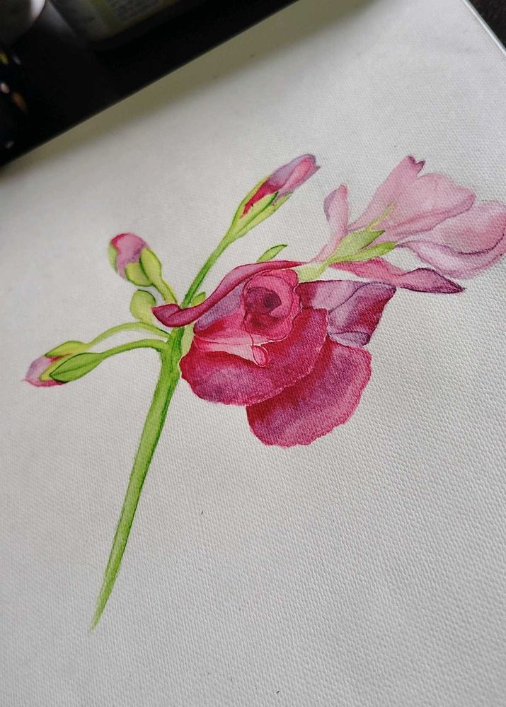 Floral Watercolor Painting