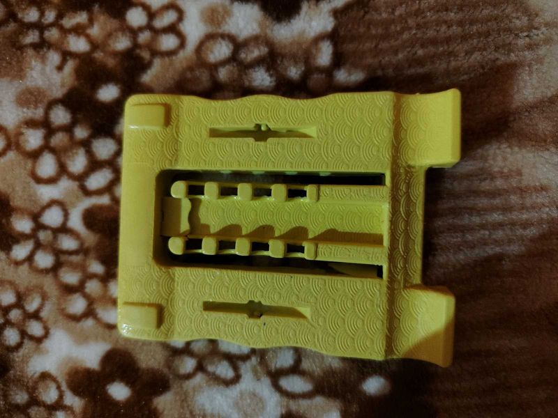 Mobile Adjustable Stand Yellow