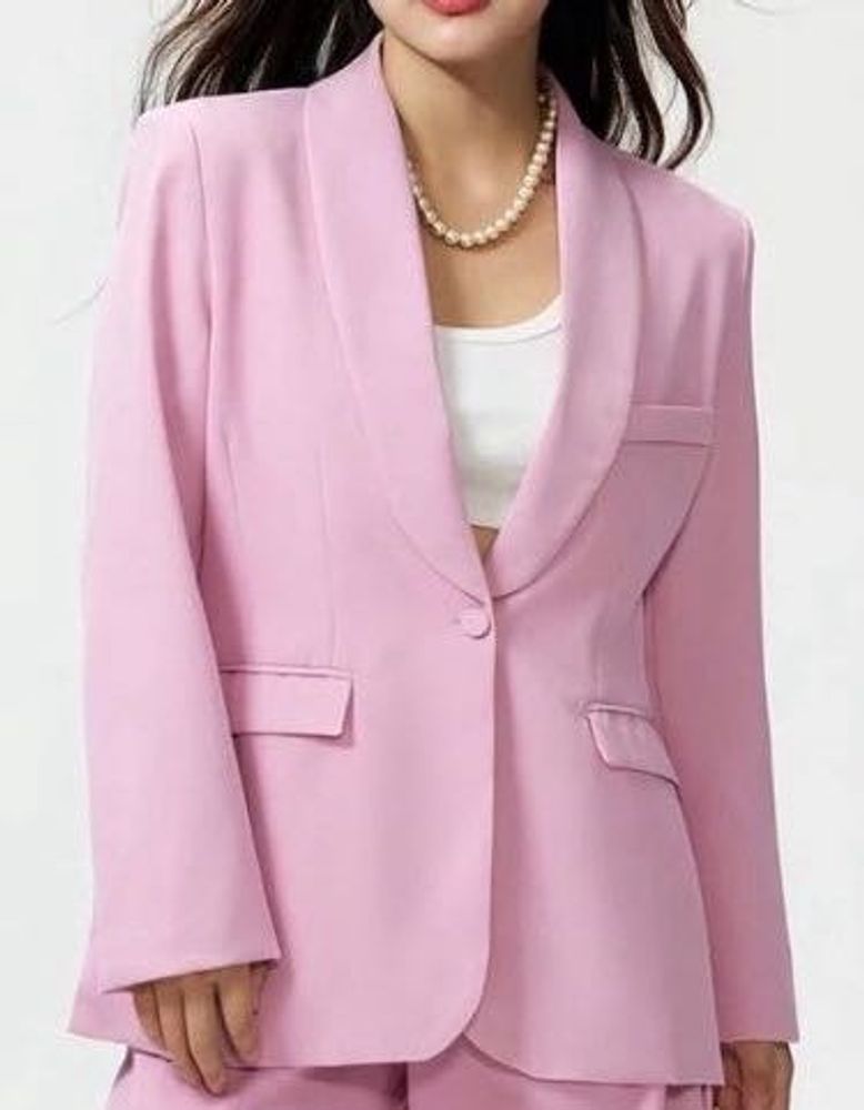 Chic Pink Blazer