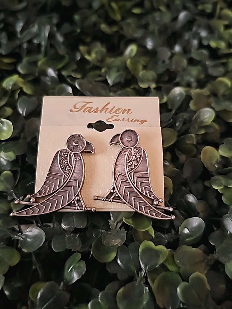 Vintage Bird Earrings
