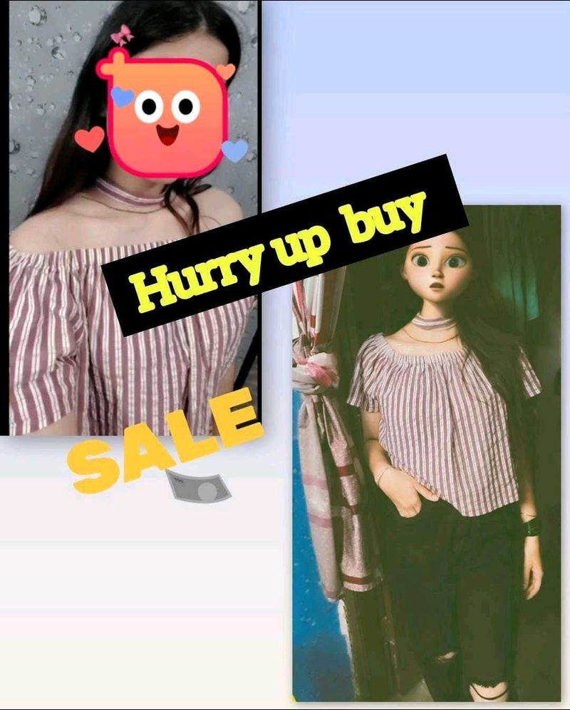 Off shoulder  Top