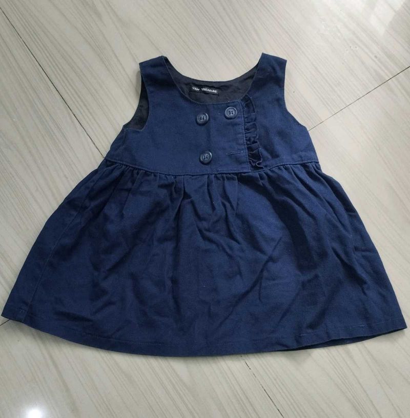 Cute Navy Blue Dress