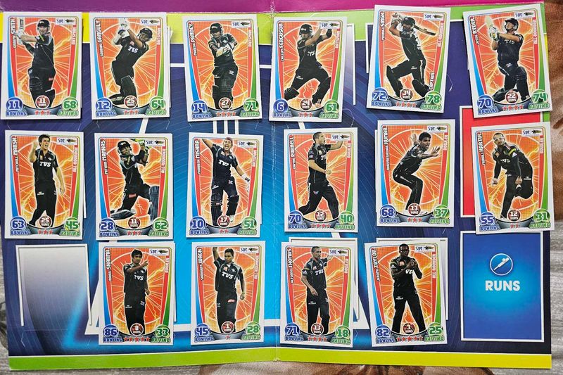 Topps Cricket Attax 2012 Pune Warriors India IPL