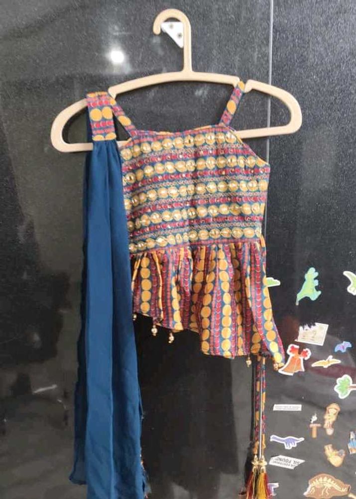 Cute Ethnic Girls Clothing Set