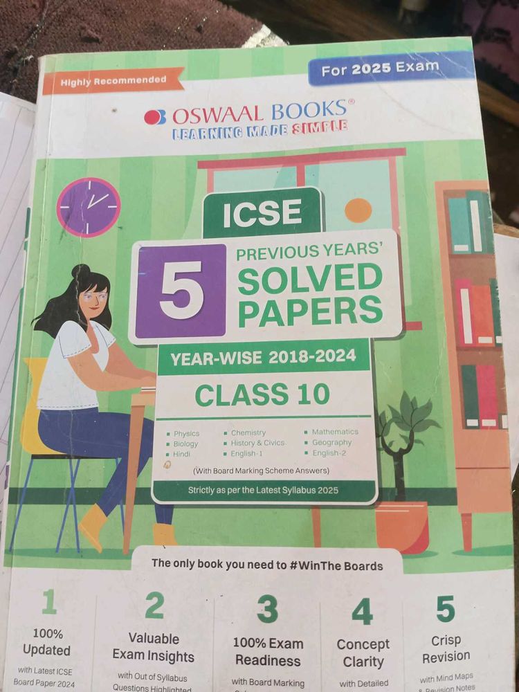 ICSE Class 10 Solved Papers