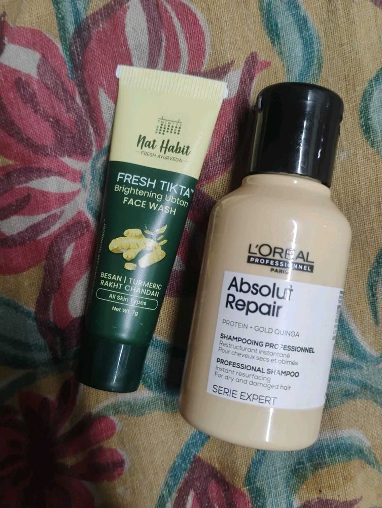 Nat Habit &amp; L'Oreal Hair &amp; Skin Duo
