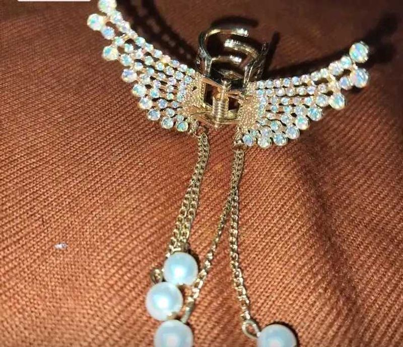 Winged Hair Claw Clip