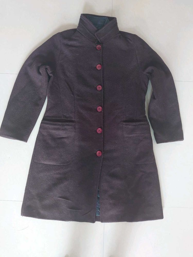 Elegant Brown Coat (Size-L)