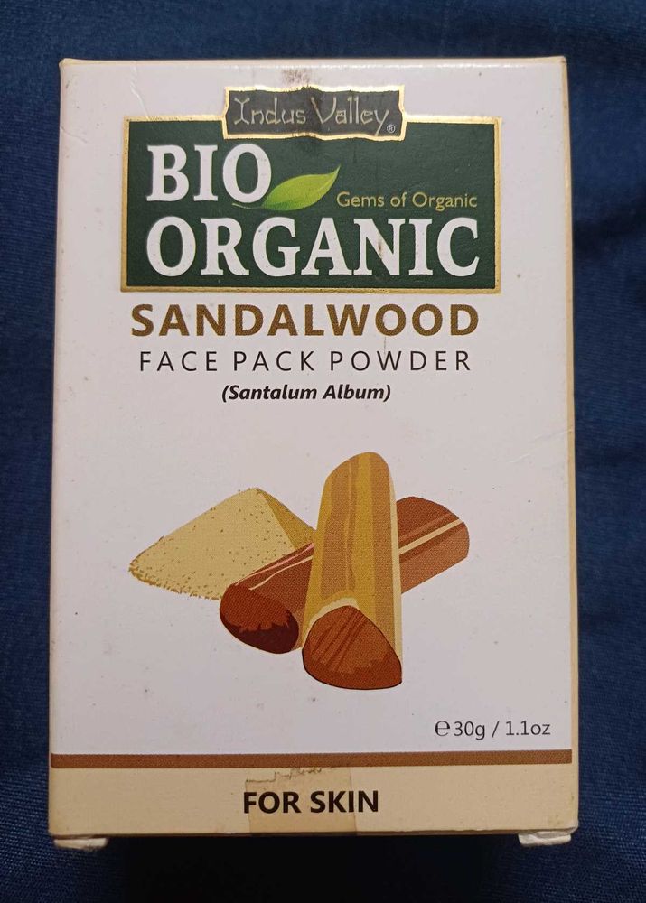 Indus Valley Bio Organic Sandalwood Face Pack
