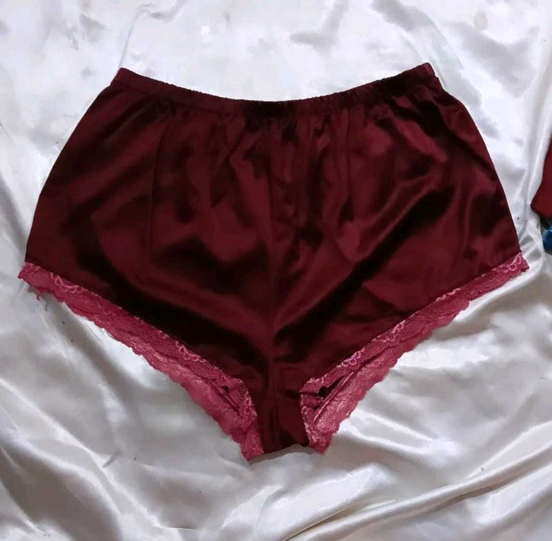 Silky Burgundy panty