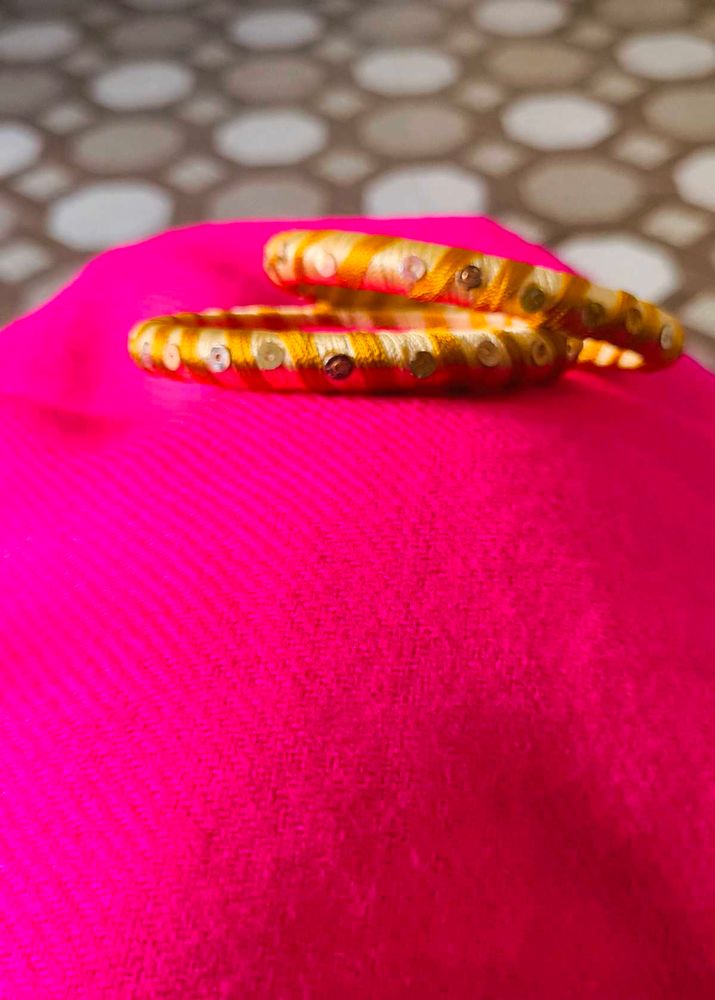 I'm Selling Handmade Silk Thread Bangles