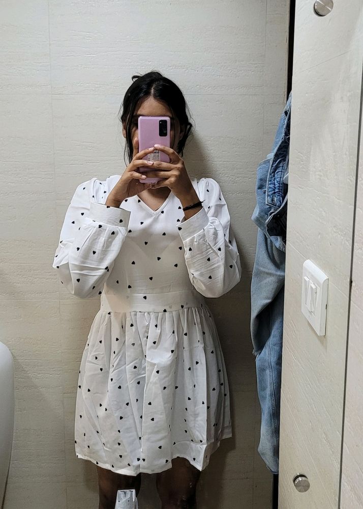 Beautiful White One Piece for party