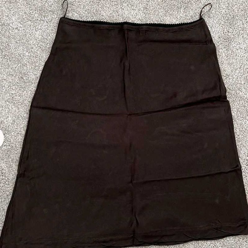 Zara Very Stylish Satin Skirt