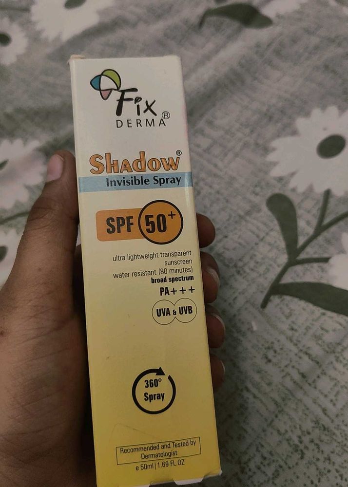 Fixderma Shadow Invisible Spray SPF 50+