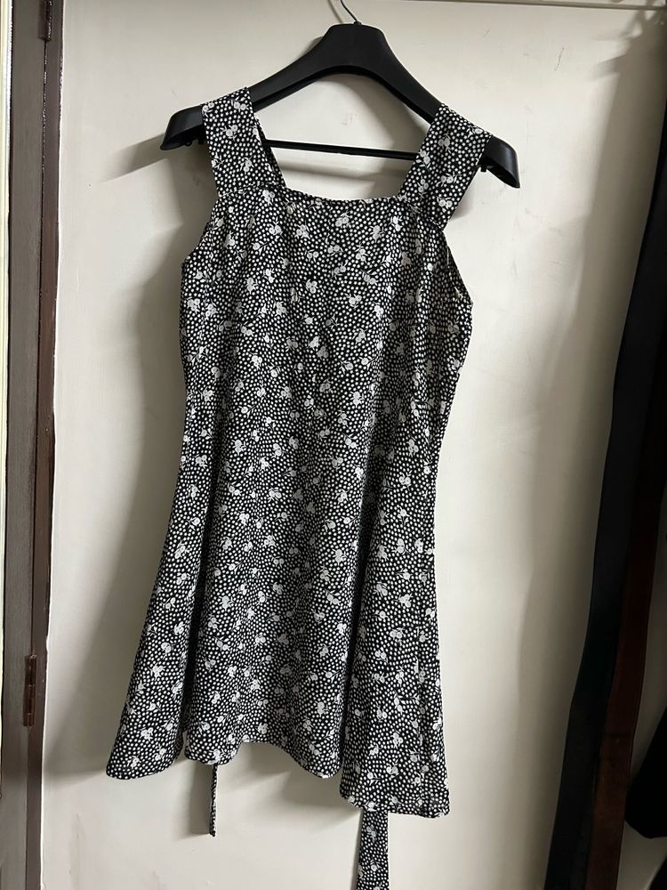 Floral Print Mini Dress