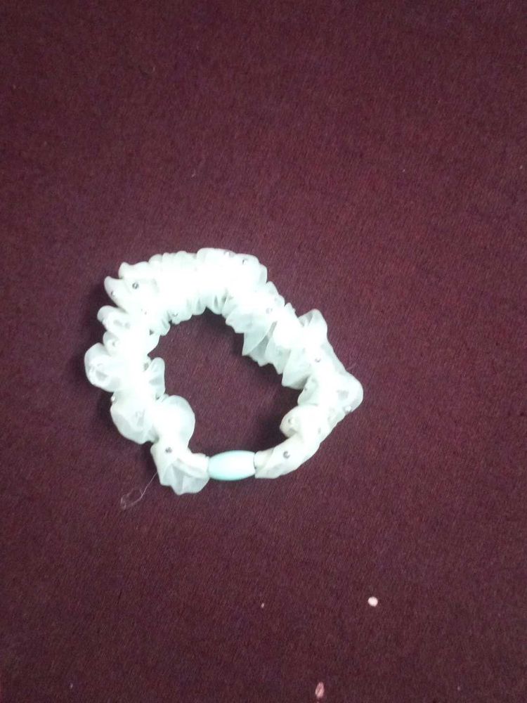 White Hair Tie