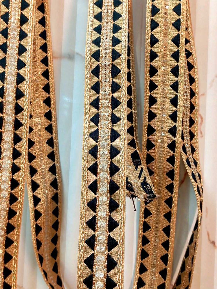 Lace Gold And Black