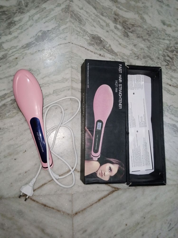 Brush Hair Straightener For Girls And Women