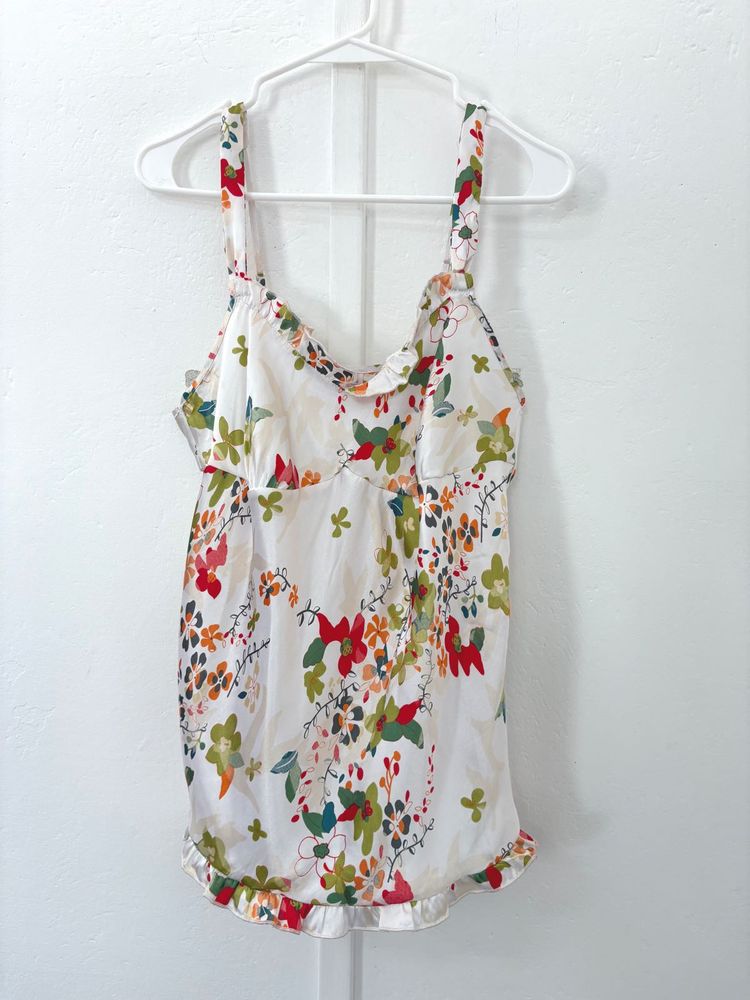Floral Sexy Top