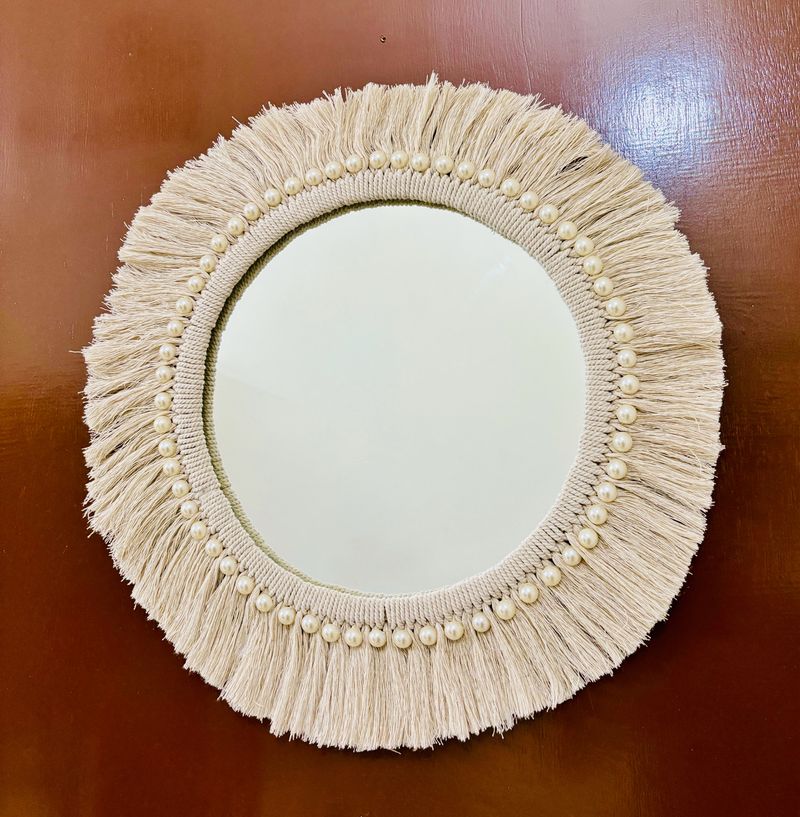 Macrame Mirror