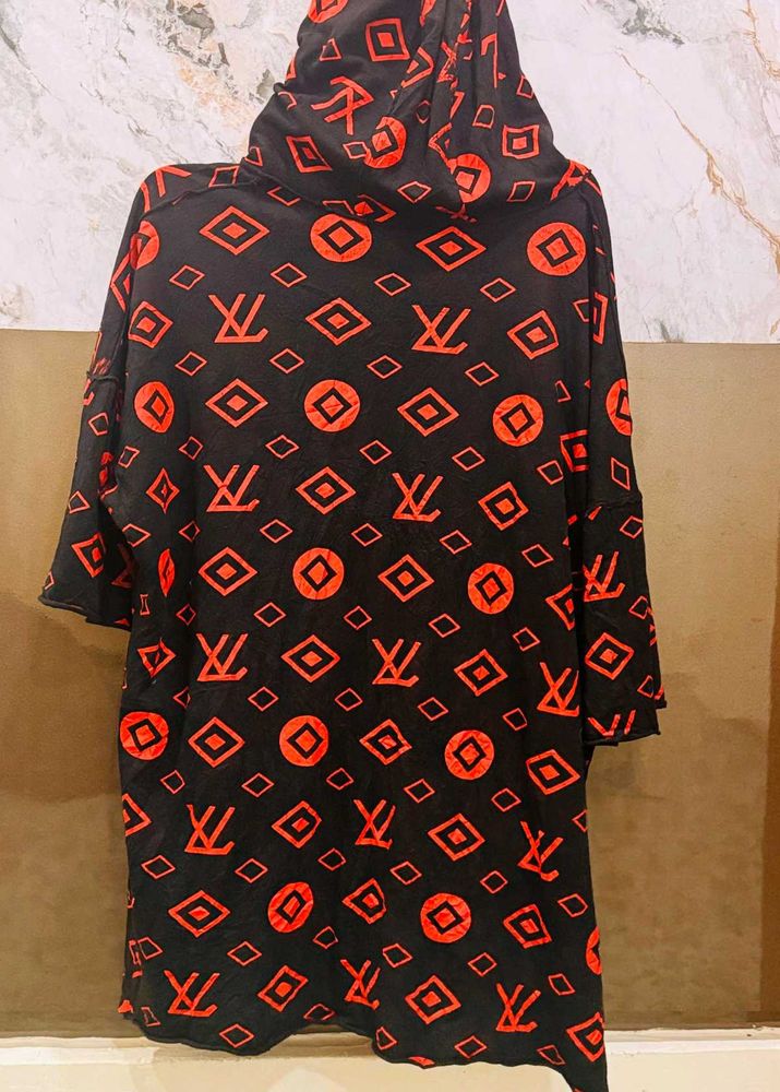 Louis vuitton black unisex hoodie