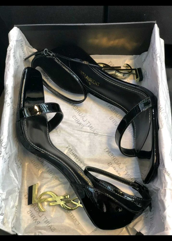 YSL Saint Laurent Black Heels