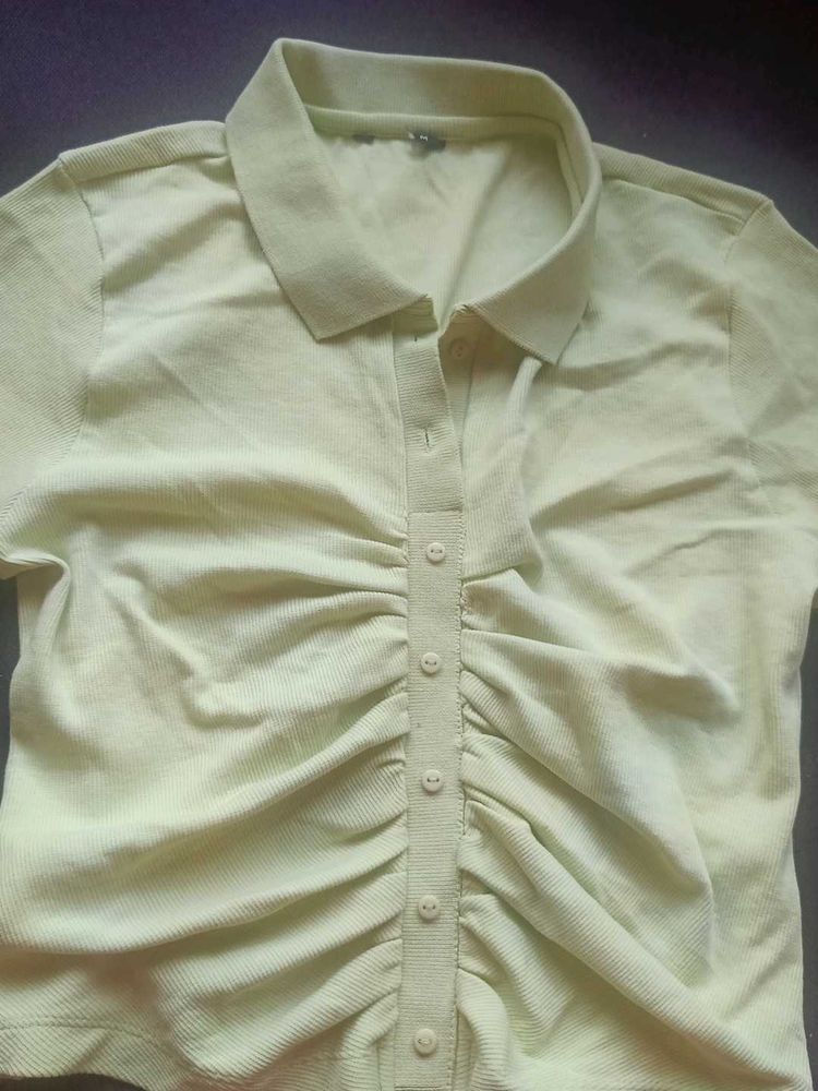 Cute Yellow Polo Shirt