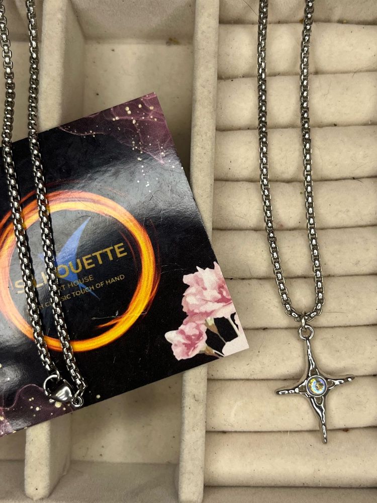 anti-tarnished cross necklace