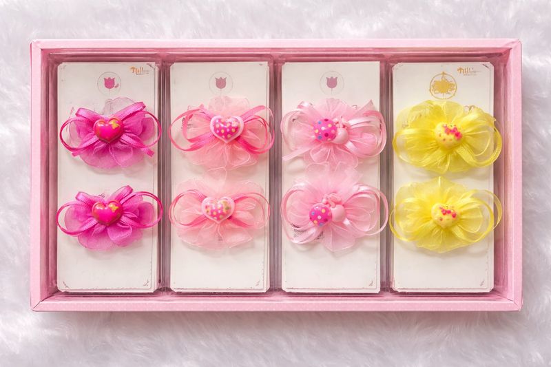 Cute Hair Bows Set of 4