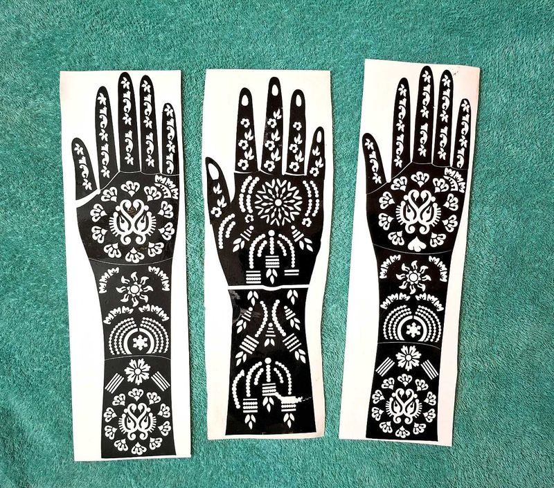 Henna Tattoo Stencils (3)