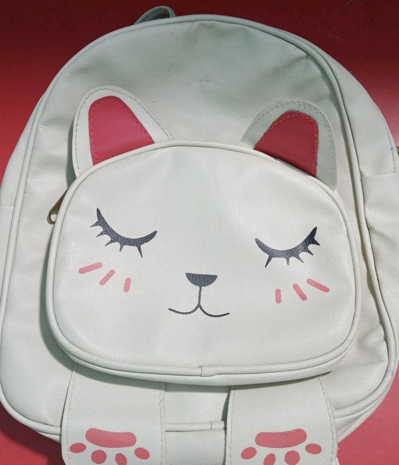 White Backpack