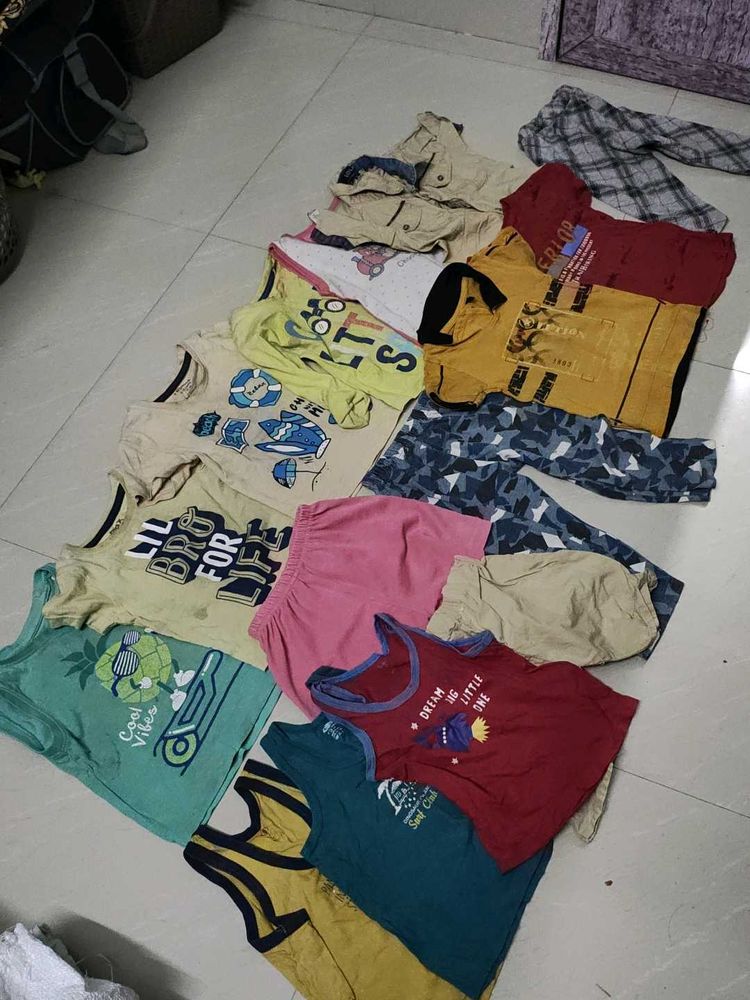 Combo Of 1 Year Boy Dresses