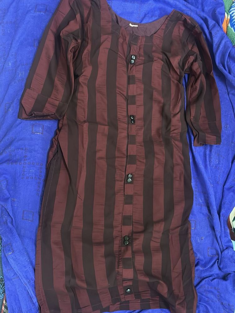 Striped Ethnic Kurta