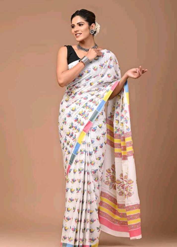 Elegant Printed Saree