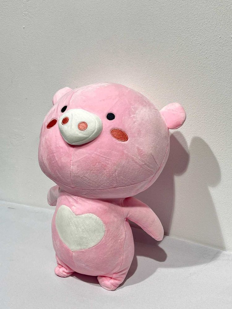 Adorable Pink Pig Plushie