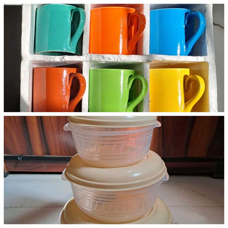 Rainbow Cups