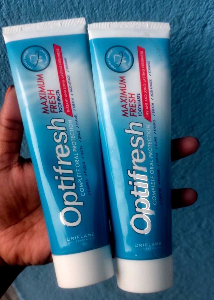 Oriflame Optifresh Maximum Fresh Toothpaste