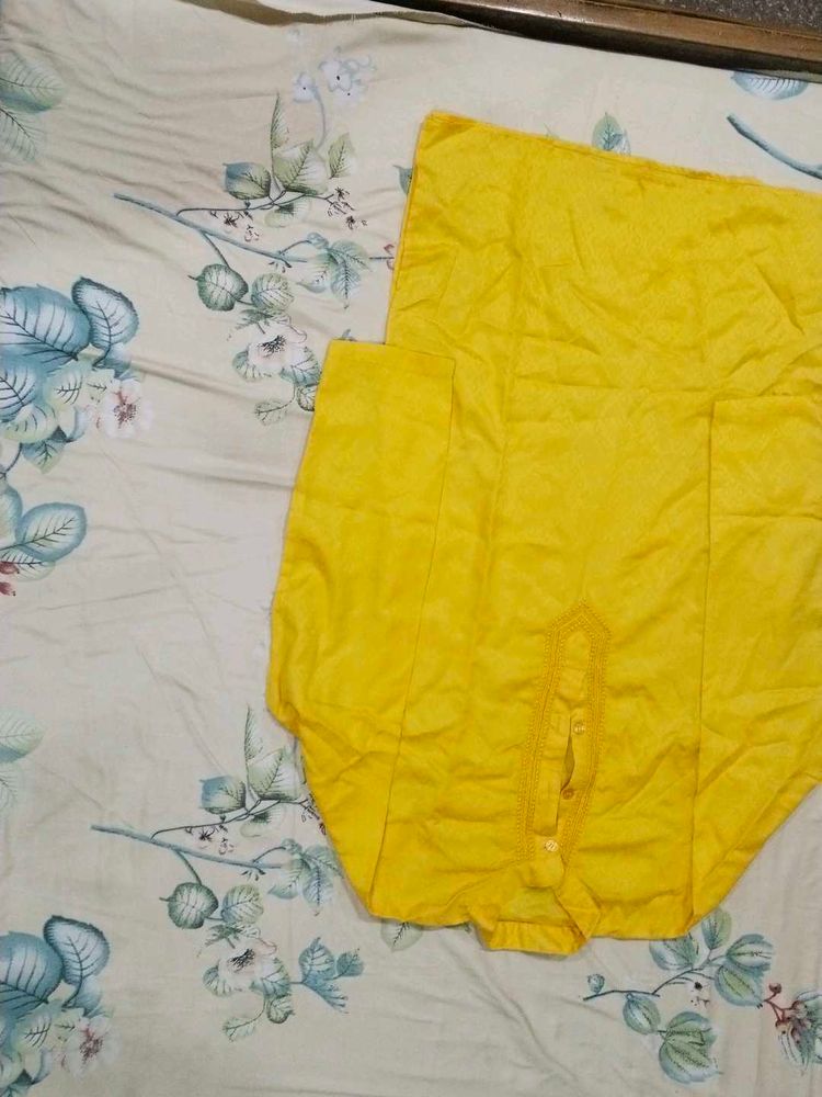 Yellow Ethnic Palazzos