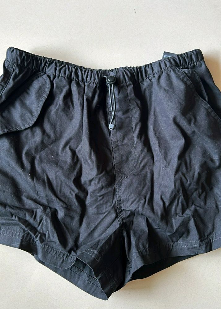 H&amp;M Cotton Parachute Shorts