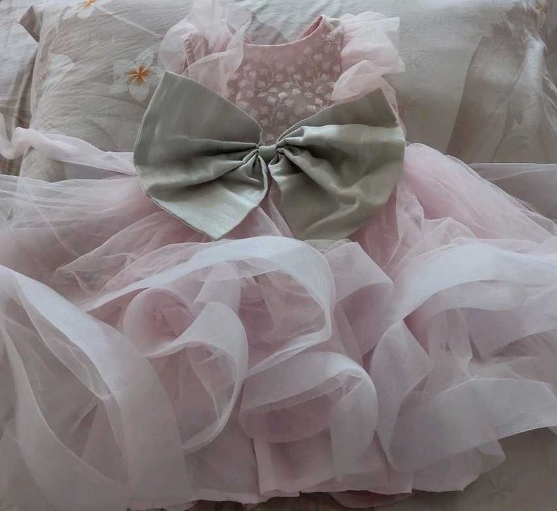 Elegant Pink Party Dress