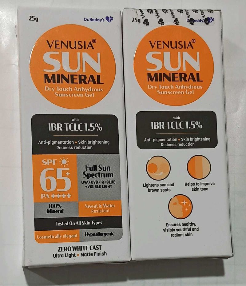 Venusia Sun Mineral SPF 65
