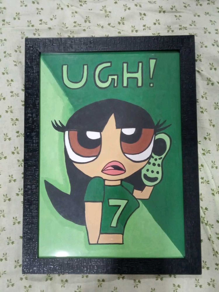 Buttercup &#34;UGH!&#34; Painting